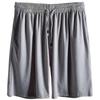 Shorts esportivos masculinos de secagem rápida, calças de cinco pontos de seda gelada, verão, finas, corrida, fitness, soltas, casuais, malha, calças com ar condicionado