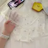 Pantaletas de verano finas de seda de hielo para mujer, extensión antibacteriana en la entrepierna, calzones triangulares dulces transpirables de encaje fresco