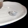 Anillo Abierto Geométrico de Circonita Estilo Palacio Francés, Anillo de Dedo Índice de Alta Gama de Nicho, Joyería de Moda, Exquisita y Personalizada para Mujeres