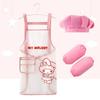 Delantal Infantil para Pintar para Niños y Niñas, Tallas Mediana y Grande de Ropa Protectora Infantil, Cocina Casera Impermeable para Pintura Artística, Bata Reversible