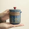 Juego de Té Portátil para Viaje Traje para Exteriores Carpa de Camping Fabricante de Té Kung Fu Una Tetera Cuatro Tazas Taza Rápida para Invitados Regalo de Negocios