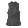 Chaleco Elegante de Moda 2025 Estilo Europeo y Americano Transfronterizo para Mujer Venta al por Mayor Top de Botones sin Mangas 3067146