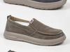Zapatos de hombre talla extragrande talla 38 talla 48 plantilla de ajenjo zapatos casuales de lona de un paso suela ligera suave zapatos de papá zapatos para conducir