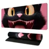 Alfombrilla de Ratón Grande de Gato Dibujos Animados Lindos para Niñas Oficina Pequeña Fresca Alfombrilla de Ratón para Computadora