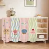 Cortina Cubierta Irregular para Gabinete de Cocina, Cortina a Prueba de Polvo para Gabinete Abierto, Cortina Cubierta para Zapatero y Gabinete Varios