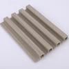 Grelha de Fibra de Bambu PVC Luxo Leve Textura de Madeira Imitação 160 Oca Pequena Placa de Parede Alta com Sulcos Côncavos e Convexos Fabricante Impermeável Parede Interna
