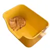 Bandeja para Gatos Extra Grande, Inodoro para Gatos Antisalpicaduras, Bandeja para Gatos Abierta Enorme, Bandeja para Gatos Gigante Extra Grande