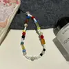 Cadena para Teléfono Móvil Ins Colorida Original Cordón Hecho a Mano con Cuentas Colgante de Cámara Ccd Nuevo Estilo Popular de Nicho Lindo