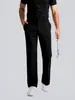 Pantalones de Traje de Golf para Hombre de Primavera y Verano, Corte Delgado, Ligeramente Elásticos, Casual de Negocios, Pierna Recta, Pantalones Cortos