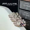 Zapatos Infantiles Qqo 2025 Otoño Nuevos Tenis Infantiles de Cuero Genuino con Bloques de Color para Niños y Niñas, Niños Medianos y Grandes Moda Casual Zapatos Forrest Gump