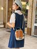 Bolsa Pequeña Ligera para Exteriores Transfronteriza 2025 Nueva Moda Nicho Bolsa para Botella de Agua Mini Mochila Bolso de Hombro Cruzado