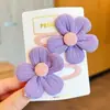 Presilhas de Cabelo Infantis, Design Super Fofo de Girassol, Presilhas BB para Meninas, Presilhas Laterais para Franja Que Não Danificam o Cabelo, Frescas e Doces para Menininhas