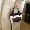 Melaleuca Moda Retro Versátil Cubo Bolso Pequeño para Mujer Nuevo de Mano Cruzado para Viajes Cotidianos Texturizado de un Solo Hombro Bajo el Brazo
