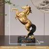 Decoraciones para Armarios de Vino, Accesorios de Lujo Ligero para Sala de Estar, Pinturas de Arena Movediza para Mueble de TV, Estilo Oficina, Yimaitaibao