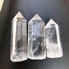 Venta al por mayor de prismas hexagonales de cristal natural del Mar de China Oriental, gemas multienergéticas, artesanías de cristal transfronterizas, columna de cristal de piedra original