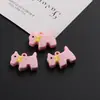 Dulce Dibujo Lineal de Dibujos Animados Pequeño Pony Acrílico DIY Hecho a Mano Pasador Llavero Material Accesorios Piezas Pequeñas