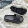 Pantuflas de Suela Gruesa para Mujer Primavera y Verano 2025 Nuevas Antideslizantes Aumentadoras de Altura Playa Marítima Suela de Plataforma Sandalias Ins para Uso Exterior
