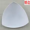 Punto de fábrica esponja triangular almohadilla para el pecho tirantes ropa interior sexy esponja delgada almohadilla para el pecho lavable a máquina borde bloqueado molde Copa