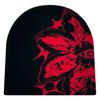 Gorro de punto de doble capa con estampado floral transfronterizo Y2K, para hombre y mujer, estilo jacquard europeo y americano, de lana