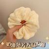 Scrunchie Oversized Estilo Coreano para Mulheres, Lenço Quadrado de Alta Qualidade para Prender o Cabelo, Elástico Durável de Alta Elasticidade, Acessório de Cabelo Estilo Preguiçoso