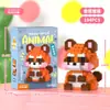 2025 Lele Nuevo Animal Dibujos Animados Muñeca Regalo de Premiación Bloques de Construcción Juguetes Educativos Hechos a Mano para Niños Venta al por Mayor