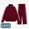 Popular Transfronterizo Talla Europea Talla Grande Ropa Deportiva Traje Sudadera de Tres Rayas para Hombre Pantalones de Chándal Ropa de Trabajo Conjunto de Dos Piezas Venta al por Mayor de Fábrica