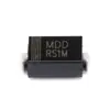 RS1M SMA(DO-214AC) Diodo SMD de Recuperação Rápida 1A/1000V (10 pontos)