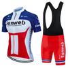 Traje de manga corta para equipo de verano 2023, ropa deportiva para ciclismo de carretera y montaña, de secado rápido y transpirable.