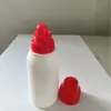 Fabricantes fornecem frasco de tinta de 50ml frasco plástico líquido conta-gotas frasco conta-gotas de tinta frasco conta-gotas plástico frasco de reagente