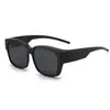 Gafas de Doble Uso para Conducir y Ciclismo Día y Noche Antideslumbrantes y Anti-Luces Altas, Adecuadas para Conducir, Gafas de Sol Antivioleta de Alta Definición