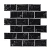 Pegatinas de pared autoadhesivas gruesas que gotean, pegatinas 3D para cocina, impermeables, embellecedoras, antiincrustantes, decorativas, resistentes a altas temperaturas.