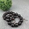 Brazalete de cuerno de rinoceronte palo de rosa sándalo verde 2.0 brazalete de madera brazalete rosario usar joyería