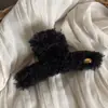 Color Macarrón Clip de Navidad Rojo Nuevo Clip Tiburón de Alta Gama en la Parte Posterior de la Cabeza con Pinzas Grandes para el Cabello y Accesorios para el Cabello