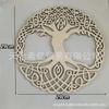 Decoración de Árbol de la Vida de Madera Artesanía Corte Láser Hueco Creativo Geométrico Viruta de Madera Fábrica Entrega Directa al Punto