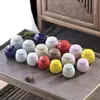 Mini Pote de Cerâmica para Chá, Pote Selado de Pó de Gesso, Pote para Armazenamento de Chá de Flores, Garrafa Pequena de Porcelana, Caixa de Chá Portátil