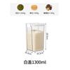 Pote Selado Quadrado 2175 para Grãos e Cereais, Pote de Armazenamento de Plástico Transparente, Caixa de Armazenamento para Lanches e Temperos, Pote de Armazenamento Selado