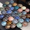 Taza individual de cerámica Yaochang con esmalte Tenmoku, Taza de maestro personal, Taza grande de degustación, Taza cónica, Bol de té