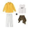 Ropa de Moda Infantil Hip Hop Ropa de Estilo Hip Hop Camisa Holgada Traje de Pantalón Grulla Niños Niños Ropa de Actuación Hiphop Niñas