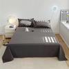 Algodón Puro 100% Algodón Color Sólido Sábana Ajustable Unidad de Una Pieza Dormitorio de Estudiantes Cama Individual/Doble 1.35m m Sábana