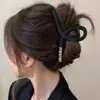 Presilha de garra doce oversized estilo coreano 2026, de alta qualidade e requintada, presilha tubarão versátil para coques na nuca, acessório de cabelo