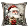 Decoración Navideña Cálida y Acogedora Multicolor y Multiestilo Funda de Almohada para Dormitorio de Casa Funda de Cojín Venta al por Mayor