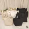 Bolso de lona pintado a mano para niños, copia de graffiti, bolso de hombro, simple, casual, moda, bolsa de compras tote en stock