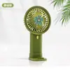 Nuevo Ventilador de Escritorio Portátil USB Recargable Mini Portátil Soporte para Teléfono Ventilador de Bolsillo Regalo Venta al por Mayor