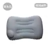 Ventas Directas de Fábrica Cómodo Plegable Tipo Empuje Almohada Inflable Seda de Leche Tipo Empuje Cojín de Almohada Inflable Exterior