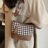 Bolso Cubo Versátil de Alta Gama Estilo Coreano Nuevo Diseño de Nicho 2026 Bolso de Hombro Cruzado con Correa Ancha para Mujer Otoño e Invierno