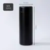 Taza térmica personalizada de acero inoxidable 304 en color macarrón, tamaño de bolsillo, portátil para uso en la oficina, cuerpo recto, mini taza de viaje
