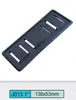Venta Directa Accesorios para Equipaje Plástico PVC Almohadillas Antideslizantes para Hombros Almohadillas para Hombros que Alivian la Presión Plástico 38mm Almohadillas para Hombros Mochila Bolso Cruzado Almohadillas para Hombros