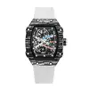 Reloj de Pulsera Ultra Delgado en Forma de Barril de Venta Caliente Transfronteriza Correa de Silicona Nuevo Reloj de Hombre de Moda Reloj de Cuarzo Relojes para Hombre Al por Mayor