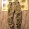 Pantalones de trabajo a prueba de viento e impermeables para hombre, estilo otoño e invierno, pantalones gruesos para exteriores con forro polar, deportivos casuales, pantalones para escalada y ciclismo al aire libre, modernos