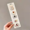 Pinza Lateral de Caricatura de Dopamina para Niños Lindo y Sencillo Nuevo 2026 Pasador de Flor Pinza para el Cabello de la Frente sin Rastro Accesorio para el Cabello